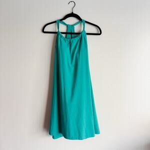Prana Green Dragonfly Quinn Racerback Athletic Mini Dress - XS